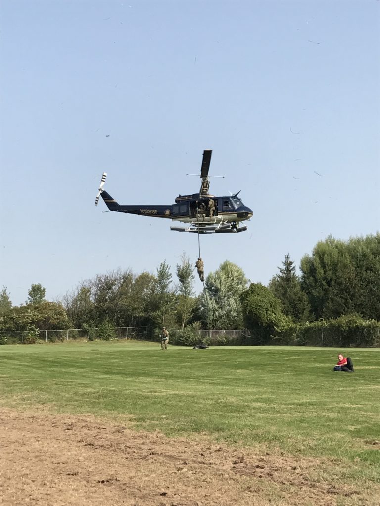 NYSP Troop E helicopter
