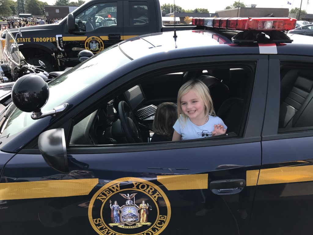 NYSP Troop E squad car