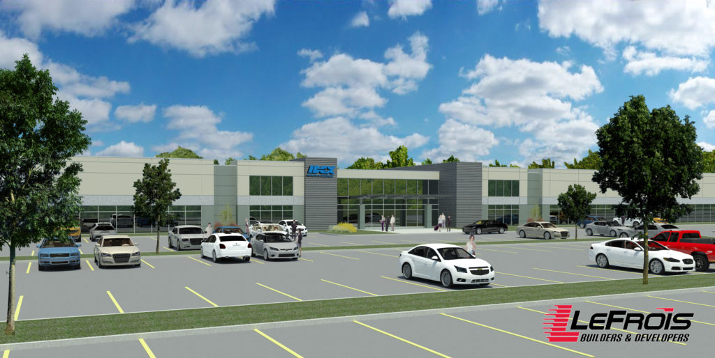 new build rendering
